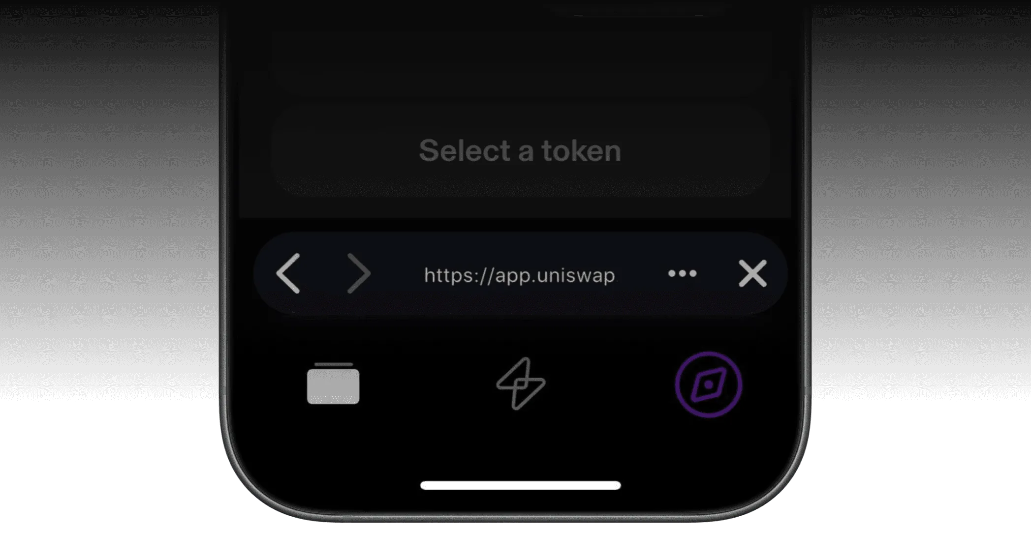 In app browser for Dapps